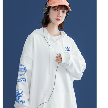 情侣卫衣春秋款季今年流行的新款不一样的潮流网红情侣装连白色2xl