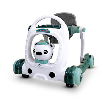 学步车防o型腿婴儿学步车多功能防侧翻宝宝可坐推学行车出口 学步助步