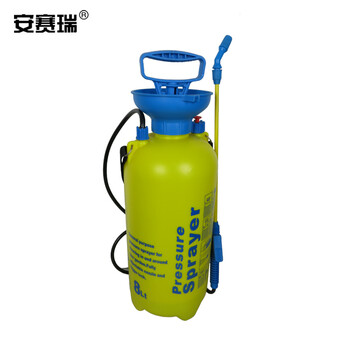 安赛瑞 背负式喷雾器 8L 手动气压式 多功能消毒喷雾器园艺 1个 26910