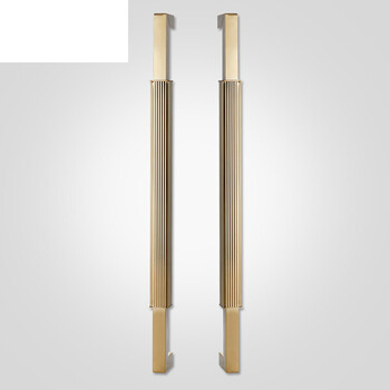 中式简约大门拉手酒店会所门把手不锈钢玻璃门拉手木门大把手 钛金