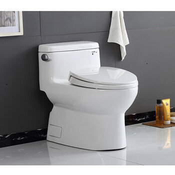 kohler马桶cw188/886连体式家用坐便器喷射虹吸式酒店工程座便器 cw