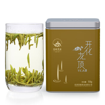 顶峰茶业明前御品开化龙顶2022年新茶头采新茶春绿茶罐装50g