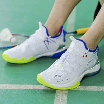 李宁羽毛球鞋战戟3Ⅲ官方情侣鞋缓震训练鞋男比赛运动鞋女花色ayas