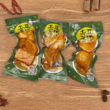 香辣烤土豆麻辣素食独立小包装香辣味湖南特产休闲食品 45g烧烤味 4o