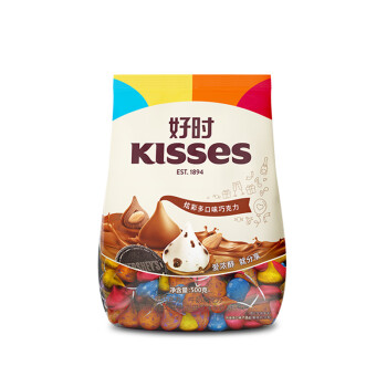 好時kisses多口味巧克力喜糖零食兒童休閑零食生日禮物女500g