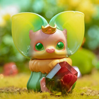 pop·mart泡泡·玛特 yoki宝石小王子系列盲盒公仔摆件玩具 碧玺 保证