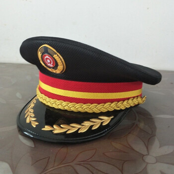 2020新款铁路大盖帽 列车员车长帽 高铁动车乘务员夏网眼大檐帽帽子