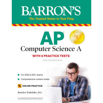 英文原版 巴朗AP计算机科学，第9版 AP Computer Science A