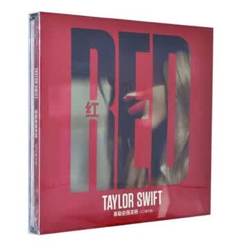 CGN正版霉霉专辑 Taylor Swift 泰勒斯威夫特 Red 红 2CD歌词本 豪华版 - - - 京东JD.COM