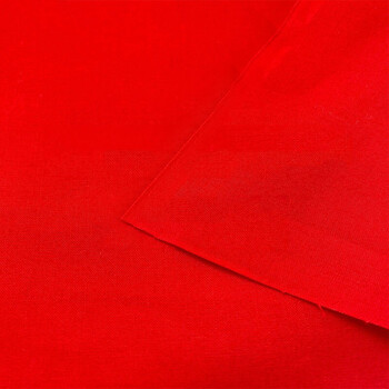 吉星 红绸缎 结婚红布 剪彩红布 一米价 红色【图片