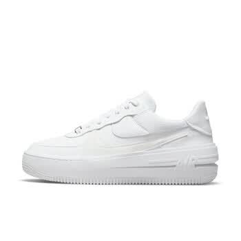 耐克nikenikeaf1pltaform女子空军一号运动鞋秋板鞋低帮dj9946100白色