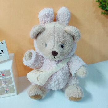 送女朋友礼物先朋友玩具玩偶手作teddytales莉娜熊手工毛绒泰迪熊衣服