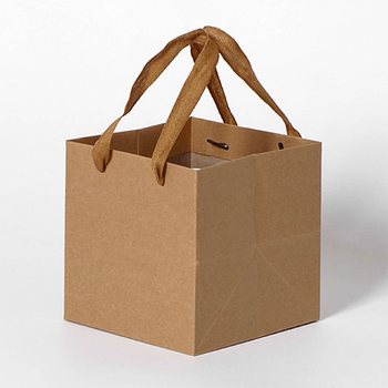 手提礼品袋 生日礼物包装袋 圣诞节礼物袋 牛皮纸 17*17*17cm