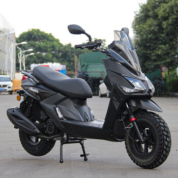 全新国四150cc路虎燃油女电喷踏板整车可上牌高配磨砂黑巡航上牌