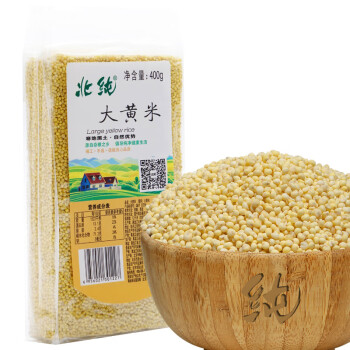 北纯 大黄米（粗粮 东北 真空包装 五谷杂粮 大米伴侣）400g