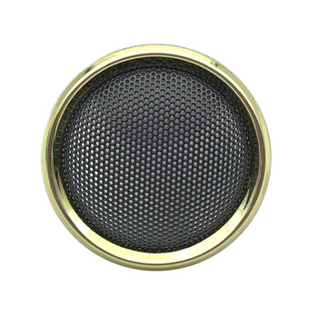 1寸小高音喇叭网罩防尘罩开孔38mm音响保护罩装饰圈diy音箱配件 金色