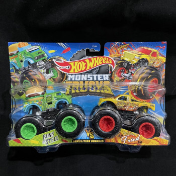 尤柯風火輪monstertrucks怪物大腳怪獸卡車兒童玩具合金小汽車164buns