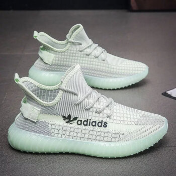 椰子鞋三叶草秋季轻便舒适休闲鞋软底运动鞋 580绿色 41【图片 价格