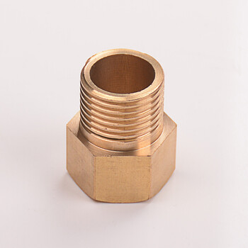 全铜加厚4分铜对丝直接铜弯头铜三通双外丝接头配件铜内外丝接头 4分