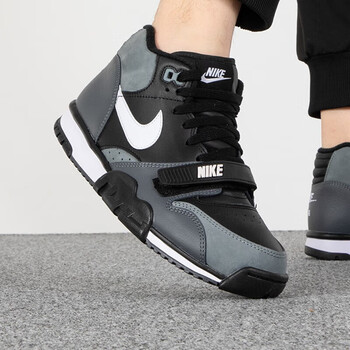 耐克（NIKE）男鞋2023夏季新款AIR TRAINER运动休闲鞋高帮气垫跑步鞋FD0808 FD0808-001 42.5