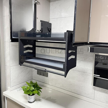 科勒京 厨房吊柜升降吊柜拉篮升降下拉式吊柜拉篮厨房橱柜吊柜升降