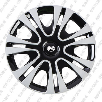 工马适用比亚迪f0f3f3rg3f6轮毂汽车盖f0轮毂盖f3轮毂罩改装盖 14寸银