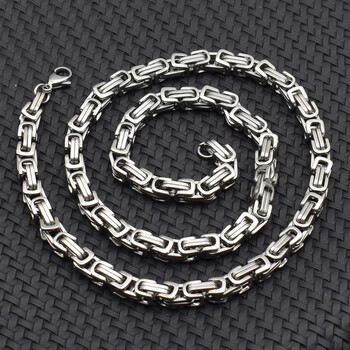 埃落芙(ailuofu)uhfr高启强项链狂飙高男士霸气不锈钢链钛钢项链男士