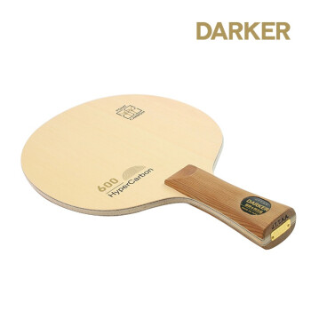 DARKER 达克乒乓球底板7P2A SPEED600超级碳素点碳 600.HYPERCARBON+超级碳素横拍