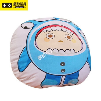 仔仔熊公仔周边懒羊羊抱枕礼物黑蛋玩具娃娃 锤头鲨 60cm