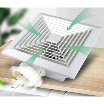 集成吊顶换气扇吸顶式厨房排风扇卫生间浴室强力天花排气扇3030集成款