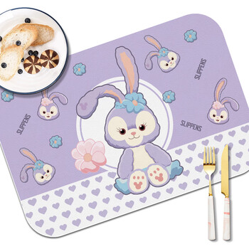 睿爸儿童餐垫ins风高级感防水防油小学生吃饭餐布午餐写字台书桌面垫