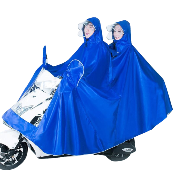 南极人 Nanjiren 雨衣电瓶车双人加大加厚专用超大女男母子亲子电车电动摩托车雨披宝蓝5xl 图片价格品牌报价 京东