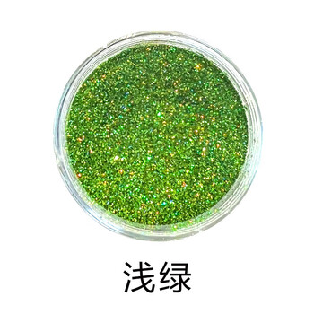 景韵阁 21色闪粉 景泰蓝掐丝珐琅画材料 提亮画面 浅绿色12g