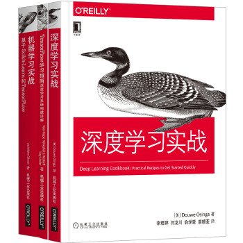 O'Reilly人工智能Scikit Learn和TensorFlow 套装共3册 [Hands-On Machine Learning with Scikit-Learn and Te]