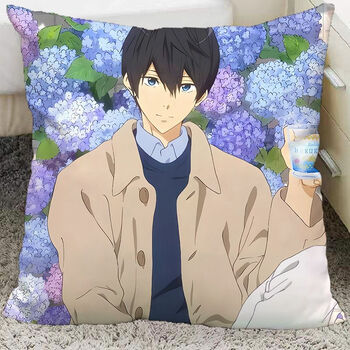 羽凡鸟free男子游泳部动漫周边抱枕松冈凛抱枕山崎宗介午睡靠枕生日