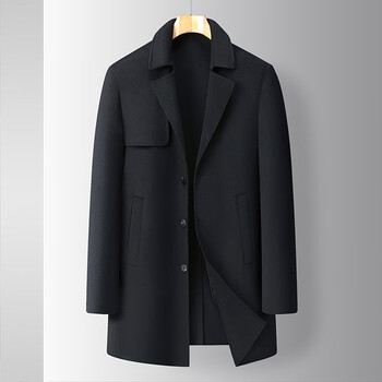 服饰内衣>男装>大码男装>bstb>bstb300斤英伦风男士绵羊毛长款大衣加