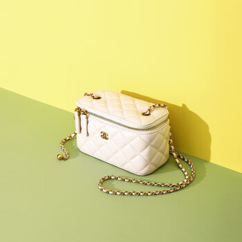 香奈小香儿撤柜专柜女包羊皮小香风盒子包2023新款