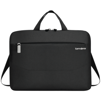 新秀丽（Samsonite）手提斜跨电脑包MacBook苹果笔记本13.3或14英寸BP5黑色