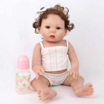 适用于仿真重生初生宝宝婴儿娃娃软胶过家家女孩洋娃娃玩具可爱礼物
