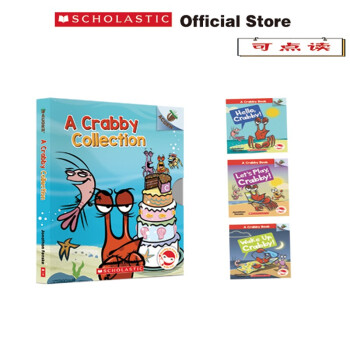 A Crabby Book 你好小螃蟹3册 Acorn橡子系列 全彩 学乐点读笔可点读 [盒装] [4-7]