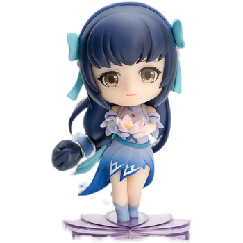 王者手游周边摆件人物王者荣耀幻纱之灵西施q版少女公仔 模型摆件周边