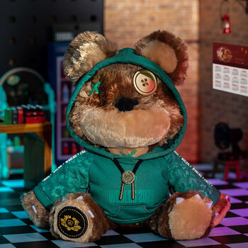 英雄联盟lol2021年全球总决赛限定款提伯斯熊毛绒玩偶官方旗舰游戏