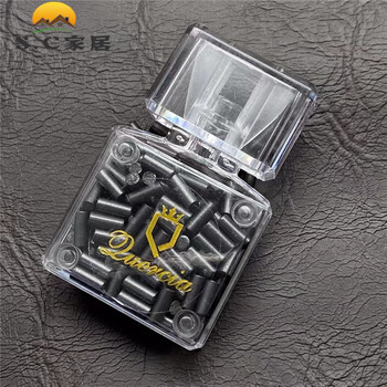 爵倾定制手工机软火石煤油打火机配件口粮粒装23黑