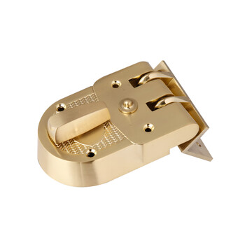 固力门锁固力guli防盗门锁外装锁入户门大门锁老虎锁h201h201sb金色