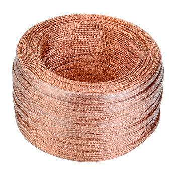 协伟xiev 紫铜编织带 铜编织线导电带接地线扁平复绞线桥架接地线6