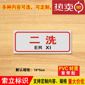 标识牌洗菜洗肉鱼洗手厨房餐厅食堂饭店标语标志温馨提示牌子提示标签