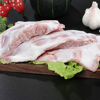 冷冻新鲜猪肉青生猪肉精修猪颈肉烧烤食材 1000g(2斤)【图片 价格