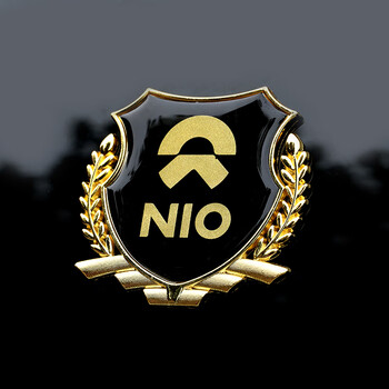 适用于蔚来ec6es6et7个性侧标后尾车标贴改装es7et5es8金属装饰贴蔚来