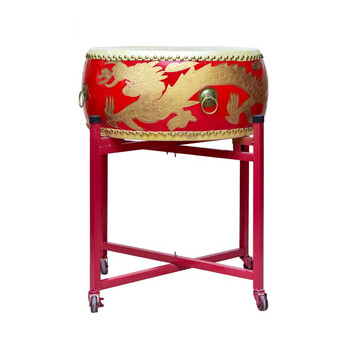 牛皮鼓大鼓扁鼓威风锣鼓龙鼓中国红儿童演出文化活动