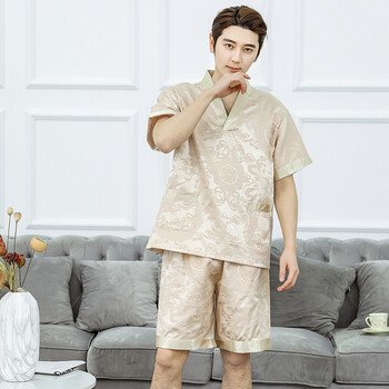 汗蒸服女纯棉高档情侣装桑拿服温泉按摩理疗大码加肥